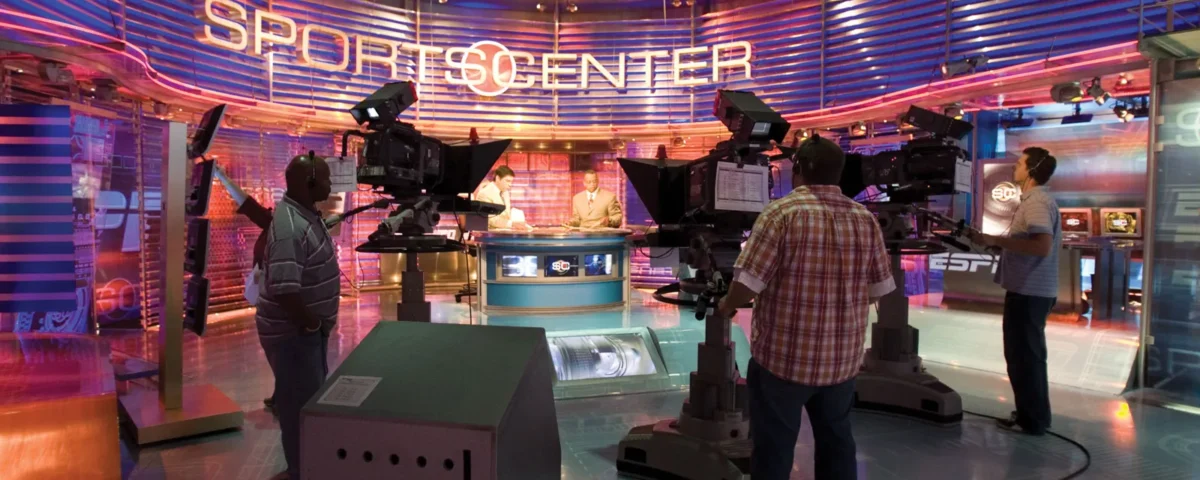 television studio ESPN SportsCenter Connecticut Bristol