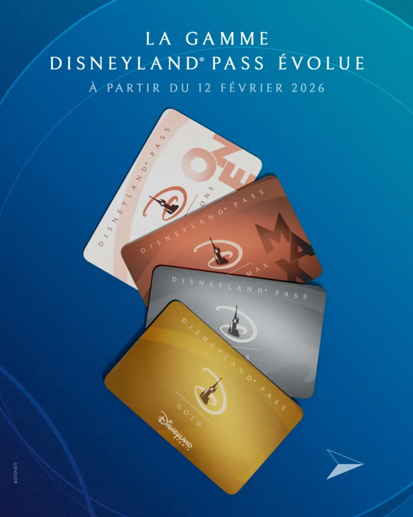 Disneyland Pass 2026 : La Nouvelle Gamme Bronze One Et Bronze Max Enrichit Le Choix, Silver Et Gold Évoluent Aussi Dès Février