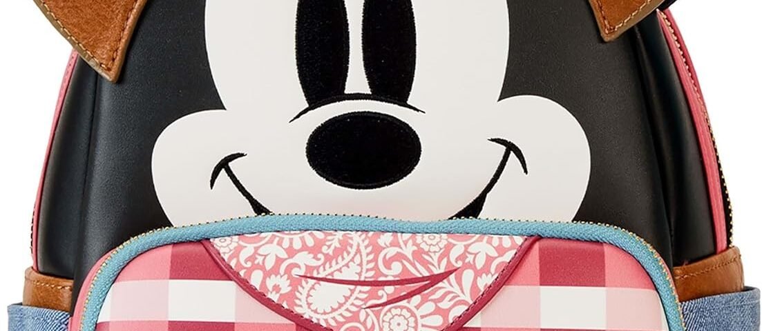 Loungefly Disney Western Mickey Mouse Mini sac à dos | Sacs et sacs à dos Mickey Mouse