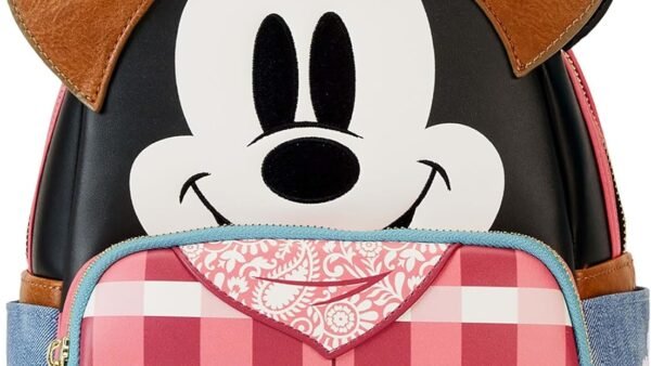 Loungefly Disney Western Mickey Mouse Mini sac à dos | Sacs et sacs à dos Mickey Mouse