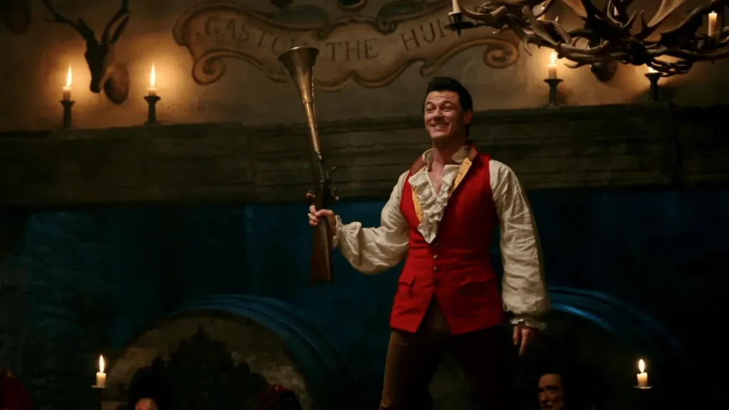 luke evans as gaston in 2017 s beauty and the beast