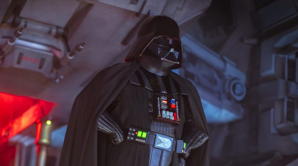 Darth Vader Star Wars Galaxys Edge Disneyland 2026 photo by Christian Thompson Disney