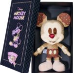 Simba 6315870311 Disney Mickey Mouse Crème Glacée Édition Juin Exclusivité Amazon Figurine en Peluche 35 cm Coffret Cadeau Édition Limitée Collector
