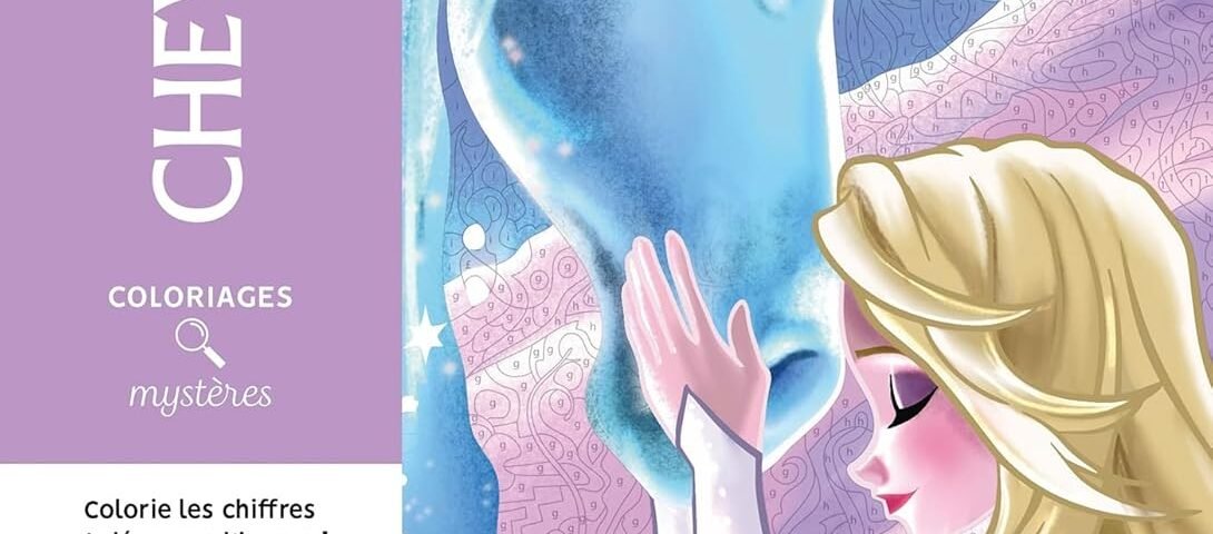 Coloriages mystères Disney - Chevaux