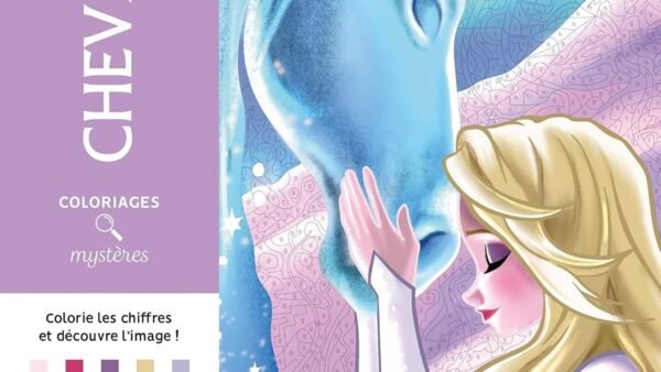 Coloriages mystères Disney - Chevaux