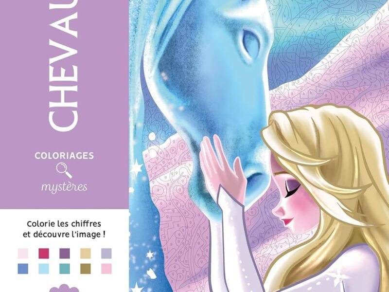 Coloriages mystères Disney - Chevaux