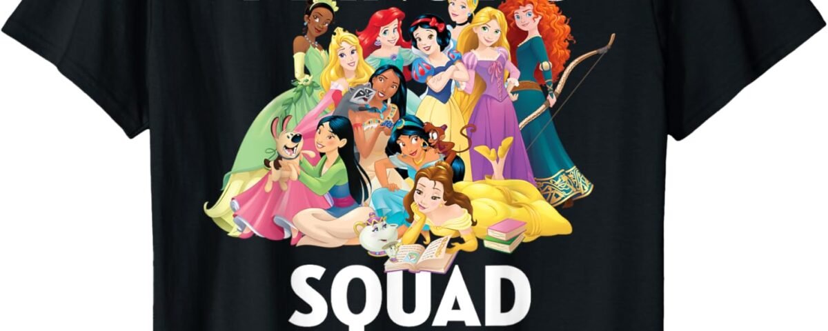 Disney Princess Squad Group T-Shirt