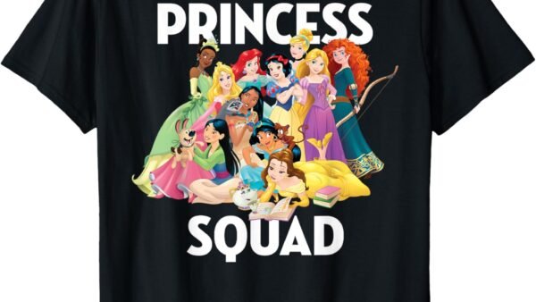 Disney Princess Squad Group T-Shirt