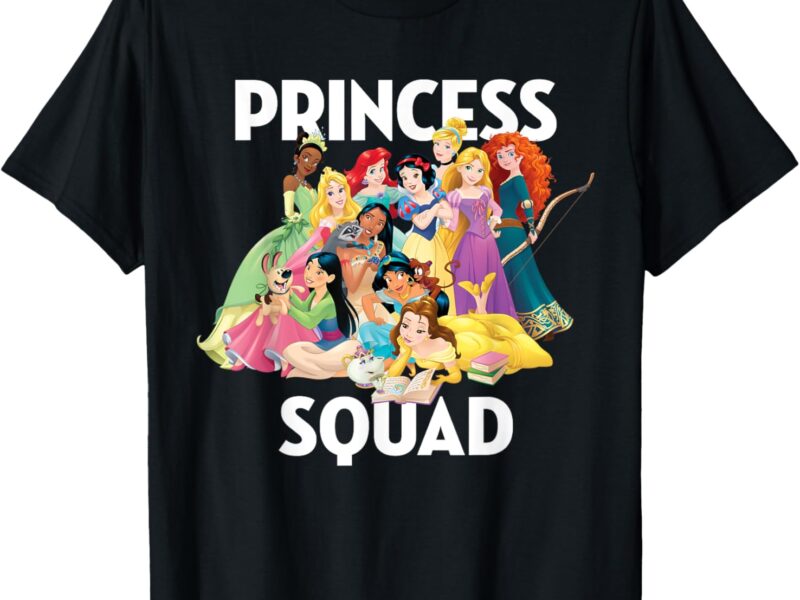 Disney Princess Squad Group T-Shirt