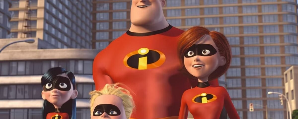 the incredibles assembled on the street 1