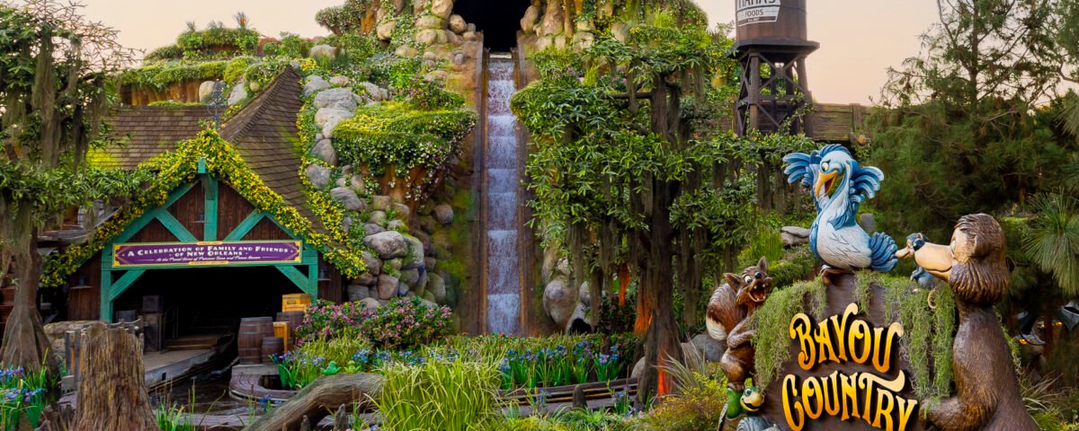 DLR Tianas Bayou Adventure Exterior