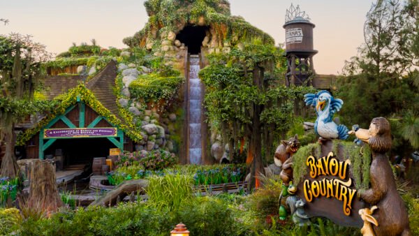 DLR Tianas Bayou Adventure Exterior