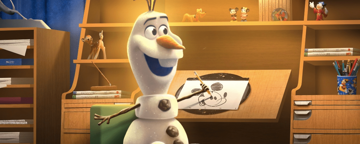 Olaf animatronic Olaf Draws The Magic of Disney Animation Disneys Hollywood Studios 2026 courtesy of Disney