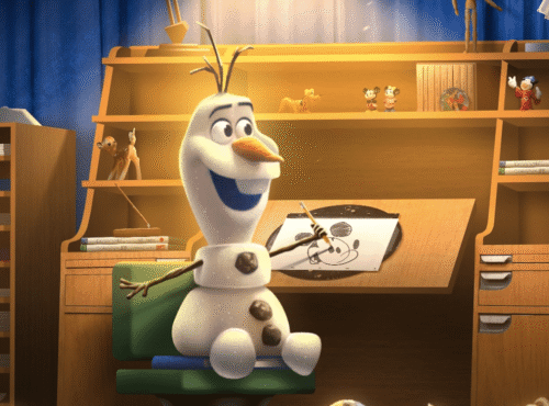 Olaf animatronic Olaf Draws The Magic of Disney Animation Disneys Hollywood Studios 2026 courtesy of Disney
