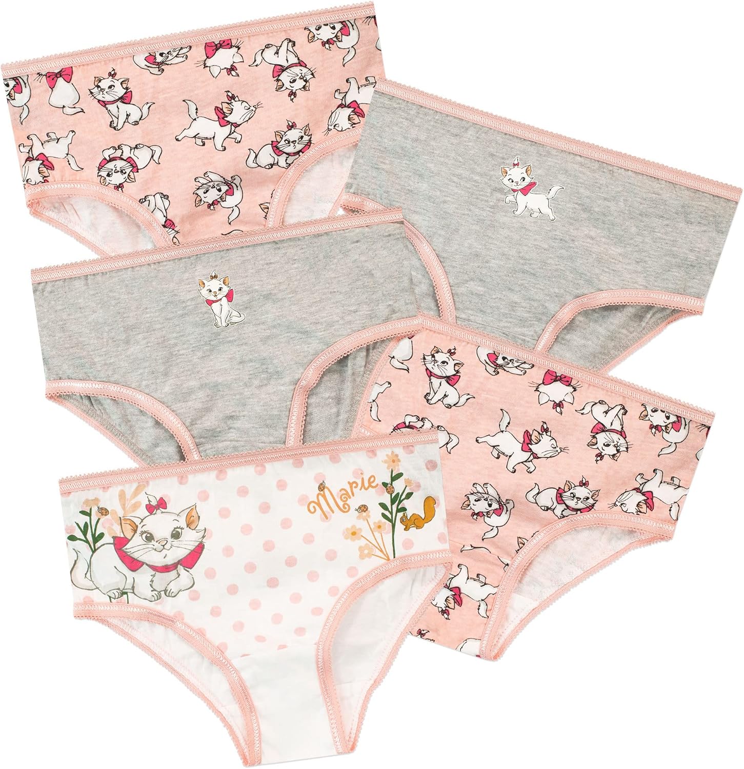Disney Culotte Pack de 5 Les Aristochats Fille