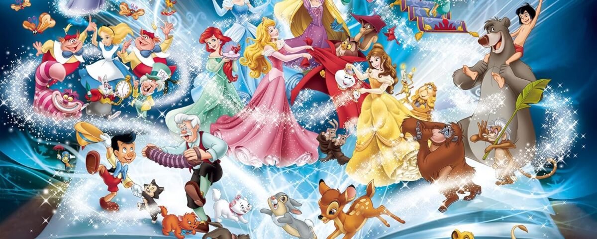 Ravensburger - Puzzle Adulte - Puzzle 1500 pièces - Le Livre Magique des Contes Disney - Adultes et Enfants à partir de 14 Ans - Puzzle de qualité supérieure 80x60cm - Disney - 12000710