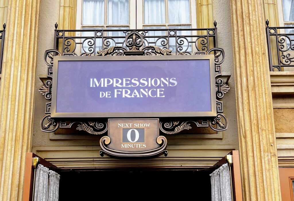 impressions de france sign