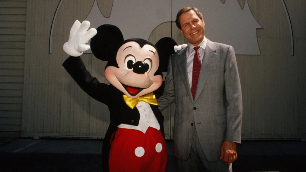 michael eisner with mickey mouse 1