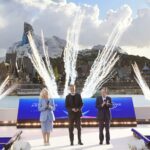 DisneylandParis DisneyAdventureWorld Inauguration Josh DAmaro Natacha Rafalski Thomas Mazloum Horizontal