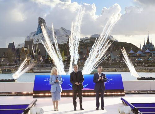 DisneylandParis DisneyAdventureWorld Inauguration Josh DAmaro Natacha Rafalski Thomas Mazloum Horizontal