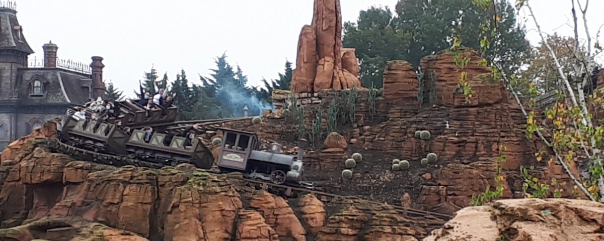 Le train de la mine Echinocactus
