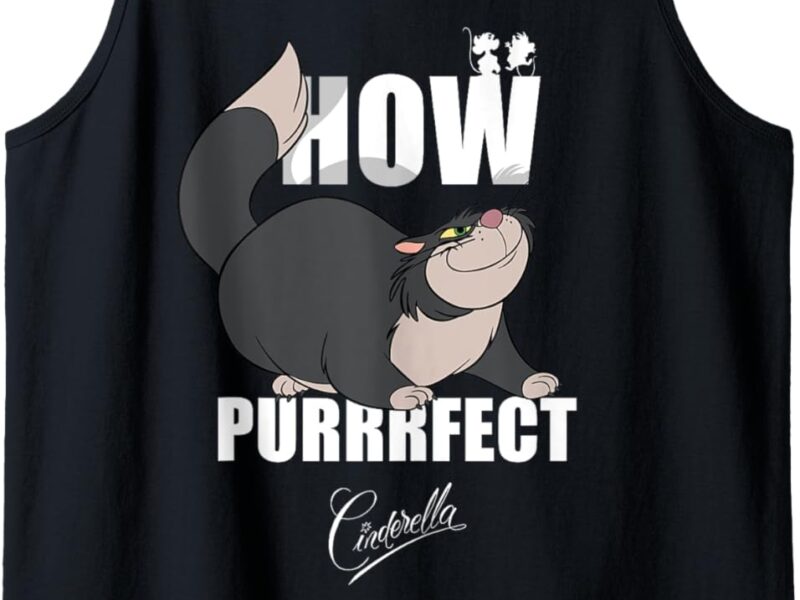Disney Cinderella Lucifer How Purrrfect Débardeur