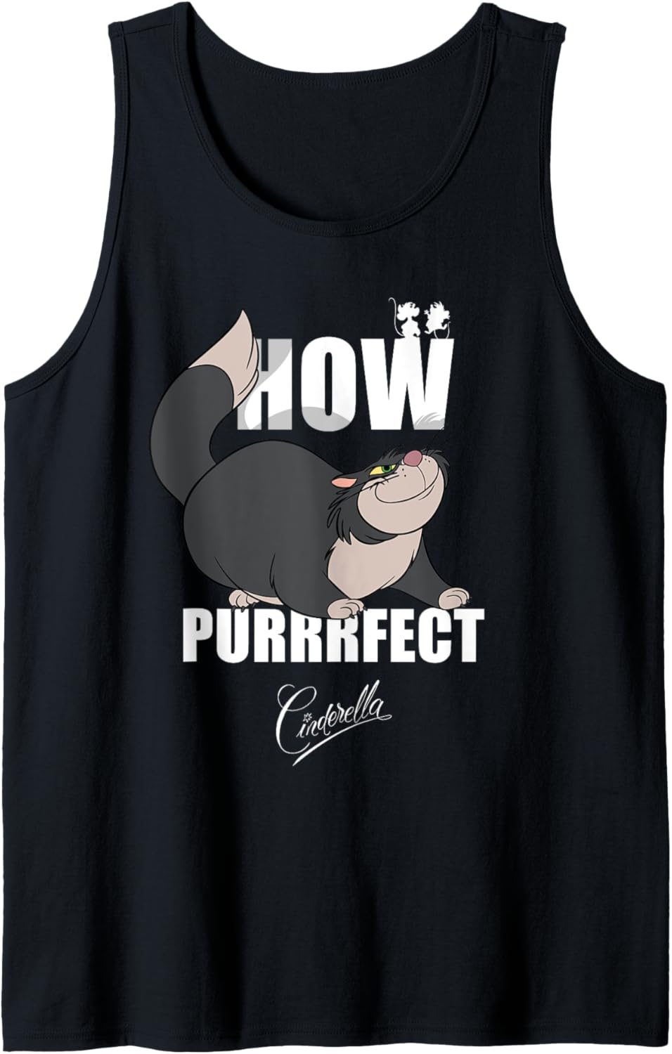 Disney Cinderella Lucifer How Purrrfect Débardeur