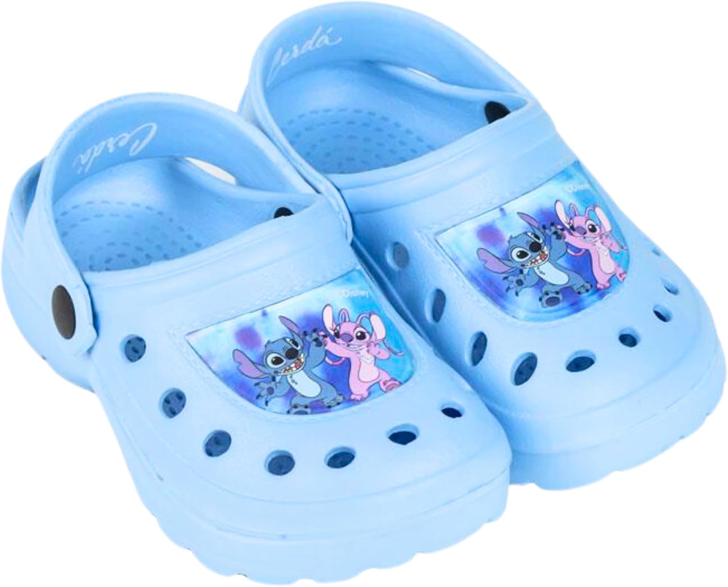 Disney Stitch Sabots Filles, Sandales Légères D'été Stitch et Angel, Tailles EU 26 à 33