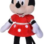 Disney - Minnie, 35 cm, Noir, Rouge, Jaune, Peluche, à partir de 0 Mois