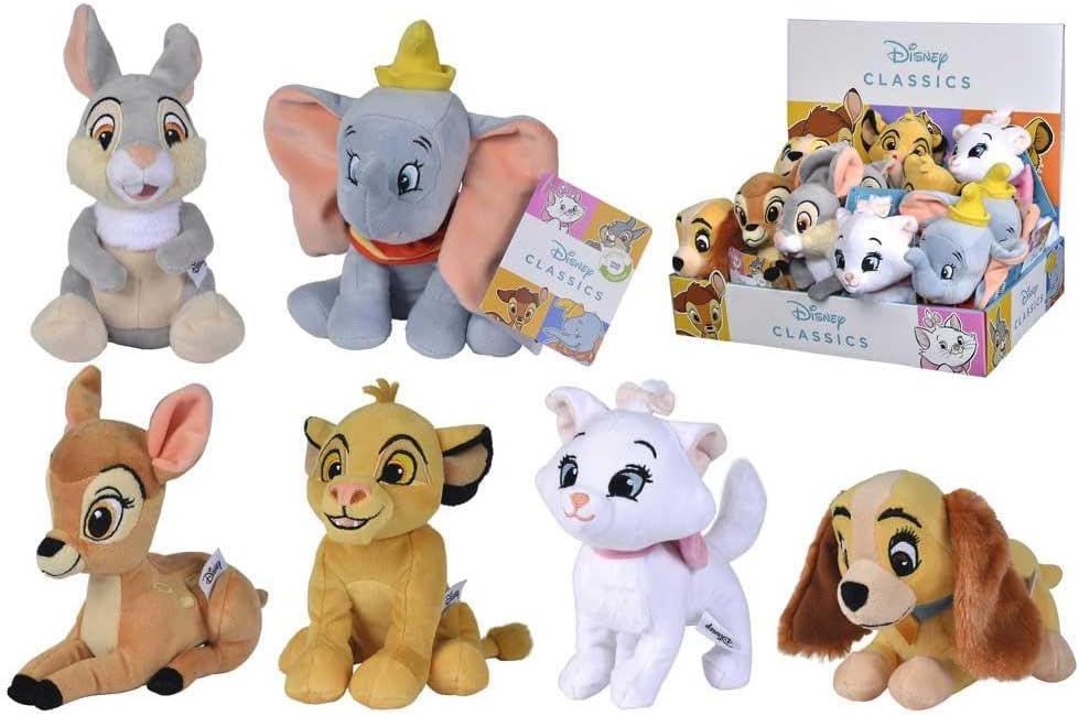 Expositor 12 peluches Disney 17cm