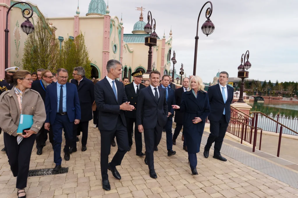 Disney Adventure World : Emmanuel Macron Inaugure L’extension De Disneyland Paris