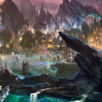 wdw Magic Kingdom Villains Land concept art center