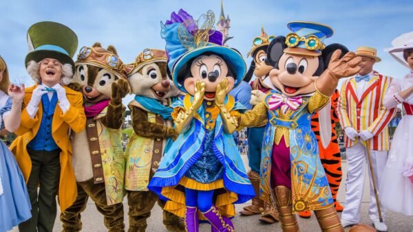 disney characters night