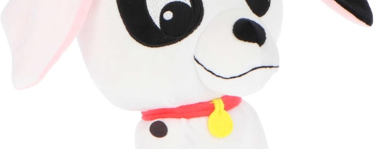 Peluche Disney LUCKY chien Dalmatien de la charge des 101 avec Verso et Musique - Hauteur 30 cm