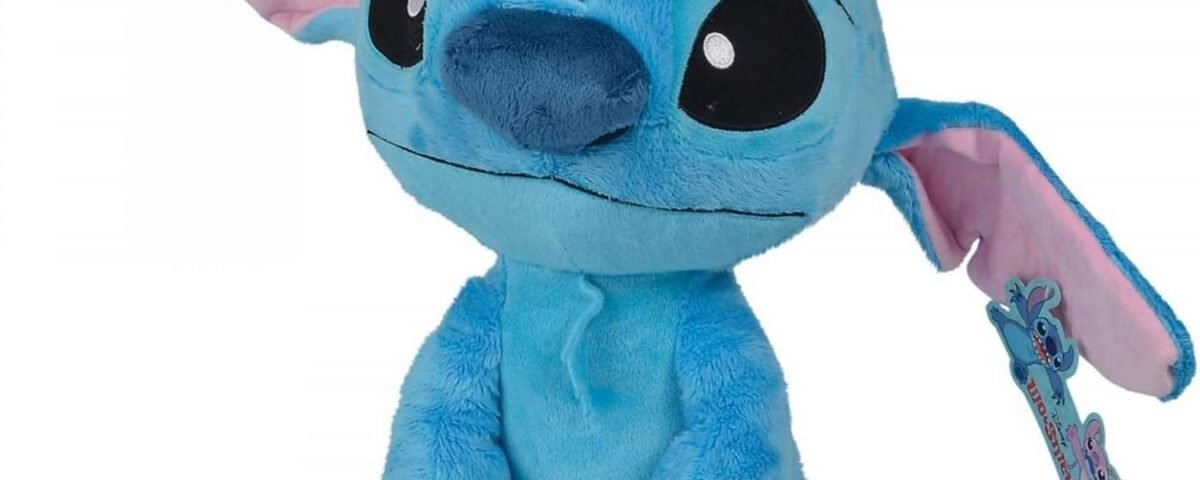 Disney - Lilo & Stitch, Stitch, Bleu, 50 cm, à partir de 0 Mois