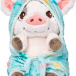 Disney Store Official Peluche Baby Pua, Vaiana, 27 cm/11", Peluche Cochon avec Couverture détachable, Convient dès la Naissance, Adapté à Tous Les âges