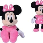 Disney - Minnie, 20 cm, Robe Rose, Peluche, à partir de 0 Mois