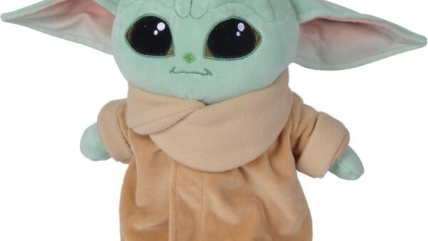 Disney Yoda- Mandalorian the Child, Grogu, 25cm, peluche, à partir de 0 mois
