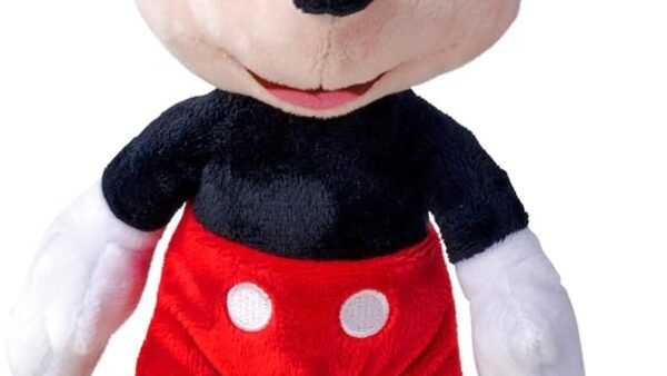 Disney Mickey Mouse, peluche 25cm, doudou, dès les premiers mois de la vie
