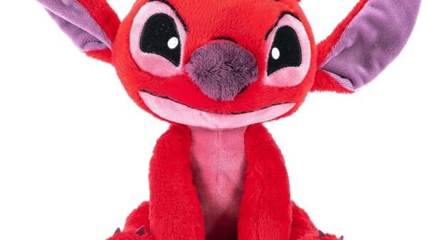 Disney - Lilo & Stitch, Leroy, Rouge, 25 cm, à partir de 0 Mois