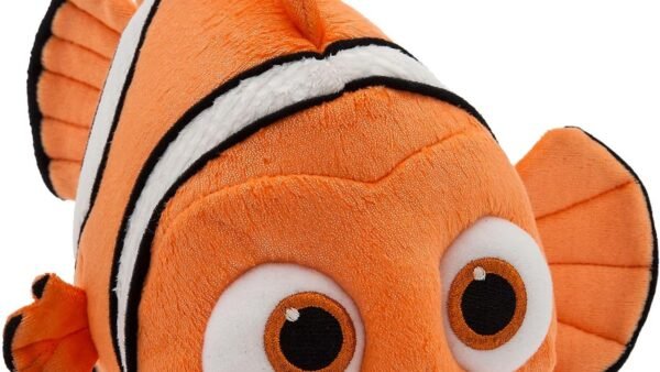 Disney Store Officiel Peluche Petit Nemo du Monde de Nemo, 23 cm, Figure Douce avec Détails Brodés, pour Enfants Dès la Naissance