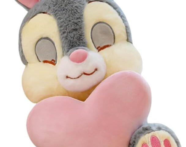 30 cm Poupée en Peluche Lapin Panpan, Poupée en Peluche Mignonne, Jouet d'animaux en Peluche de Dessin Animé, Poupée en Peluche de Dessin Animé, pour Garçons et Filles D