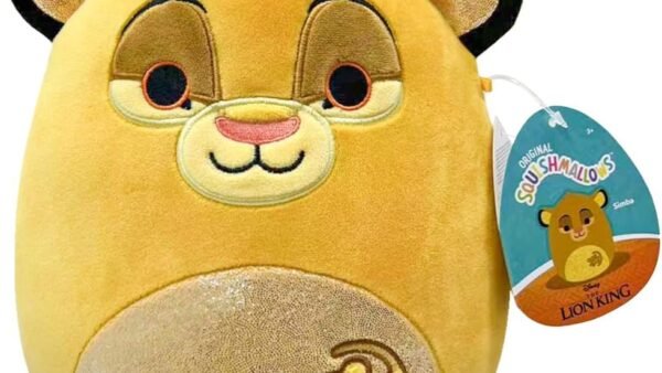 SQUISHMALLOWS Originaux Disney Peluches 20 cm Simba, Multicouleur