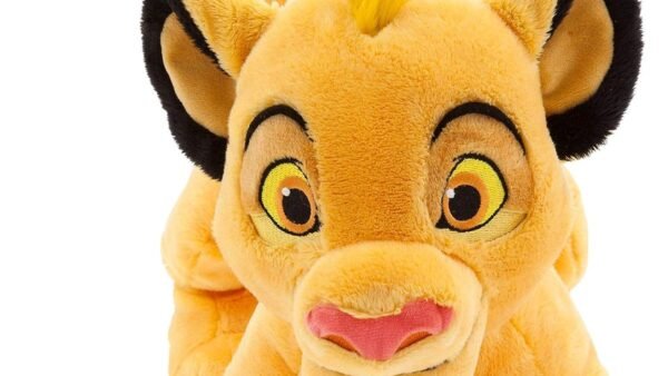 Disney Store Peluche Simba, Le Roi Lion, 41 cm / 9", Peluche fabriquée en Tissu Doux au Toucher, avec des détails brodés et Queue Duveteuse, Convient à Tous Les âges.