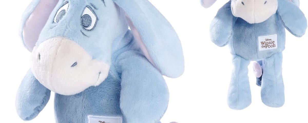Disney - Bourriquet, matérial recyclé, 25cm, Jouet Durable, Peluche, à partir de 0 Mois