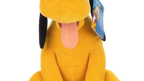 Famosa Softies Peluche Pluto du Film Disney, de Taille Moyenne et Texture Douce et Moelleuse, a Un Son Amusant, à Offrir à Tout âge (760021692)