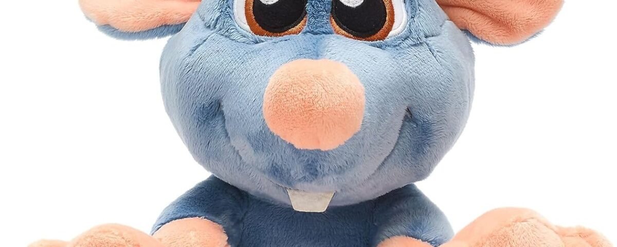 Disney Store Officielle Peluche Remy Big Feet, Ratatouille, 35 cm, Petit Rat en Peluche Câlin pour Enfants, Convient dès la Naissance
